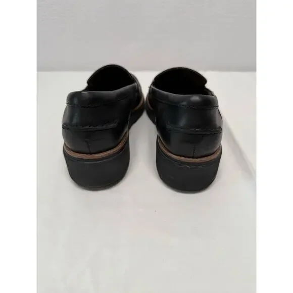 Clarks Collection Sharon Gracie Penny Loafer, Black, Size 9.5 - Picture 3 of 5